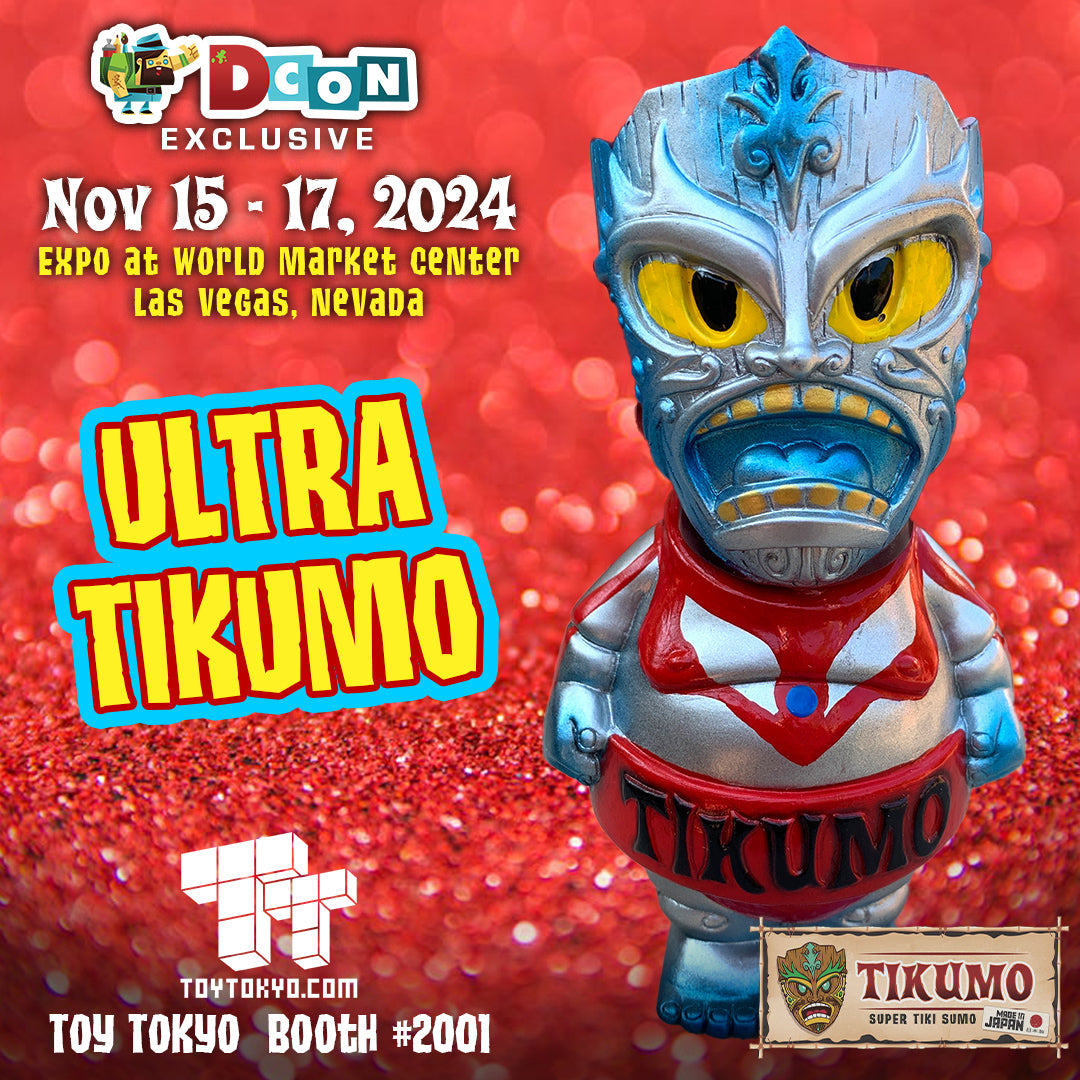 TIKUMO - Super Tiki Sumo DCON 2024 Exclusive Sofubi Figure Made in Japan