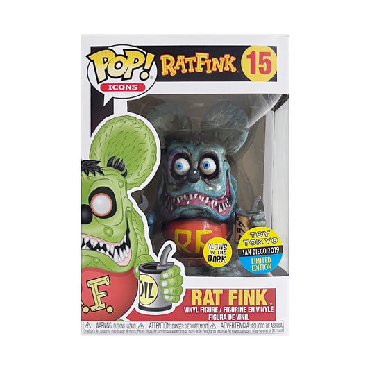 Funko Pop! Icons: Rat Fink 06 Toy Tokyo Exclusive Hand-Painted by KLAV