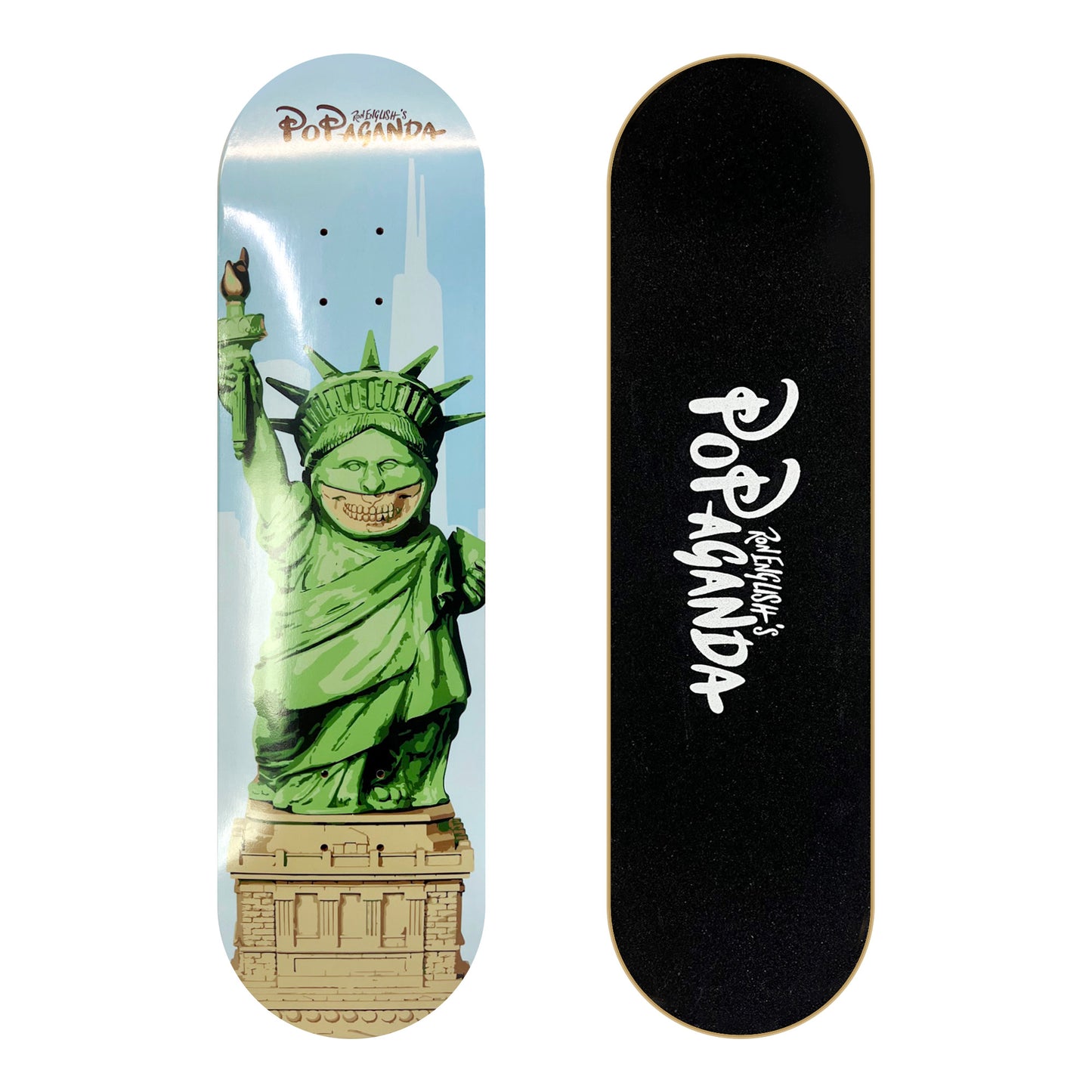 Ron English - Popaganda Libery Grin Skateboard Deck