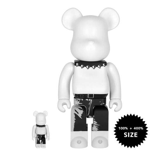 MEDICOM TOY: BE@RBRICK - The Rolling Stones Sticky Fingers 100% & 400%