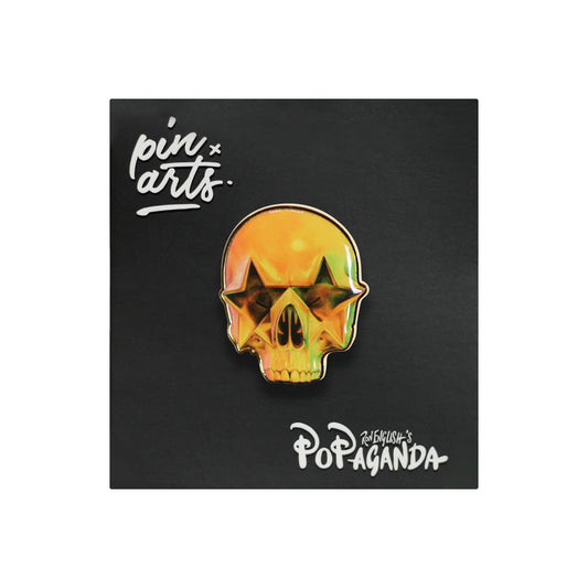 Ron English - Star Skull Enamel Pin