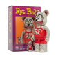 MEDICOM TOY: BE@RBRICK - Rat Fink Gray 100% & 400%