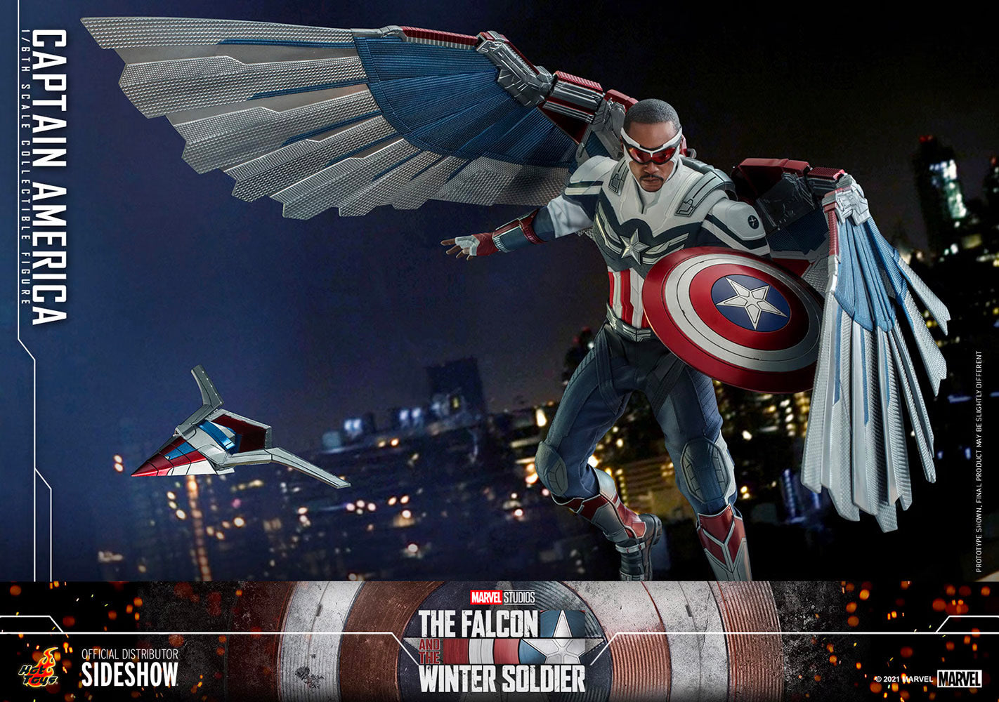 Hot Toys x Sideshow Collectibles: Marvel - Captain America Sixth Scale Figure