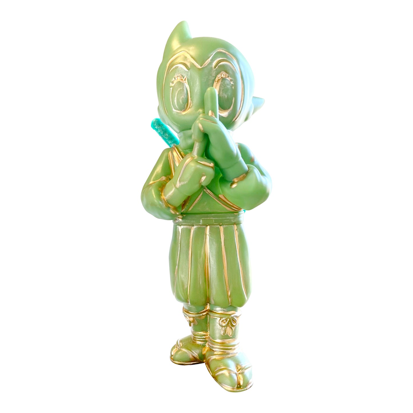 Astro Boy - NINJA Aged Copper Version Sofubi by Kent Venture