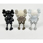 KAWS - Companion Hectic Set of 3 Brown, Black, Grey 1999