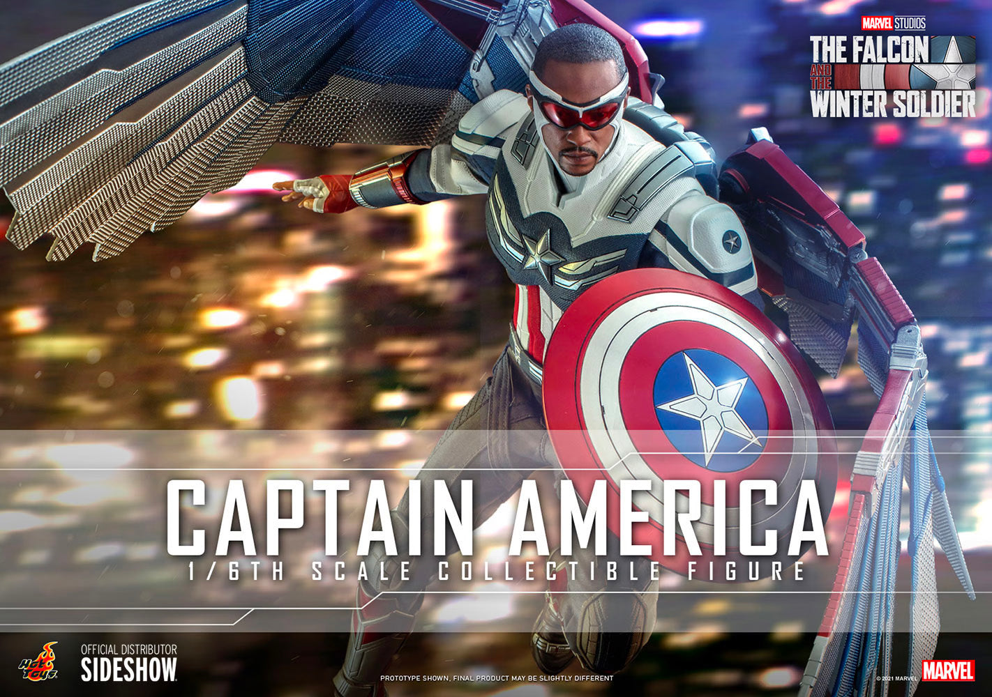 Hot Toys x Sideshow Collectibles: Marvel - Captain America Sixth Scale Figure