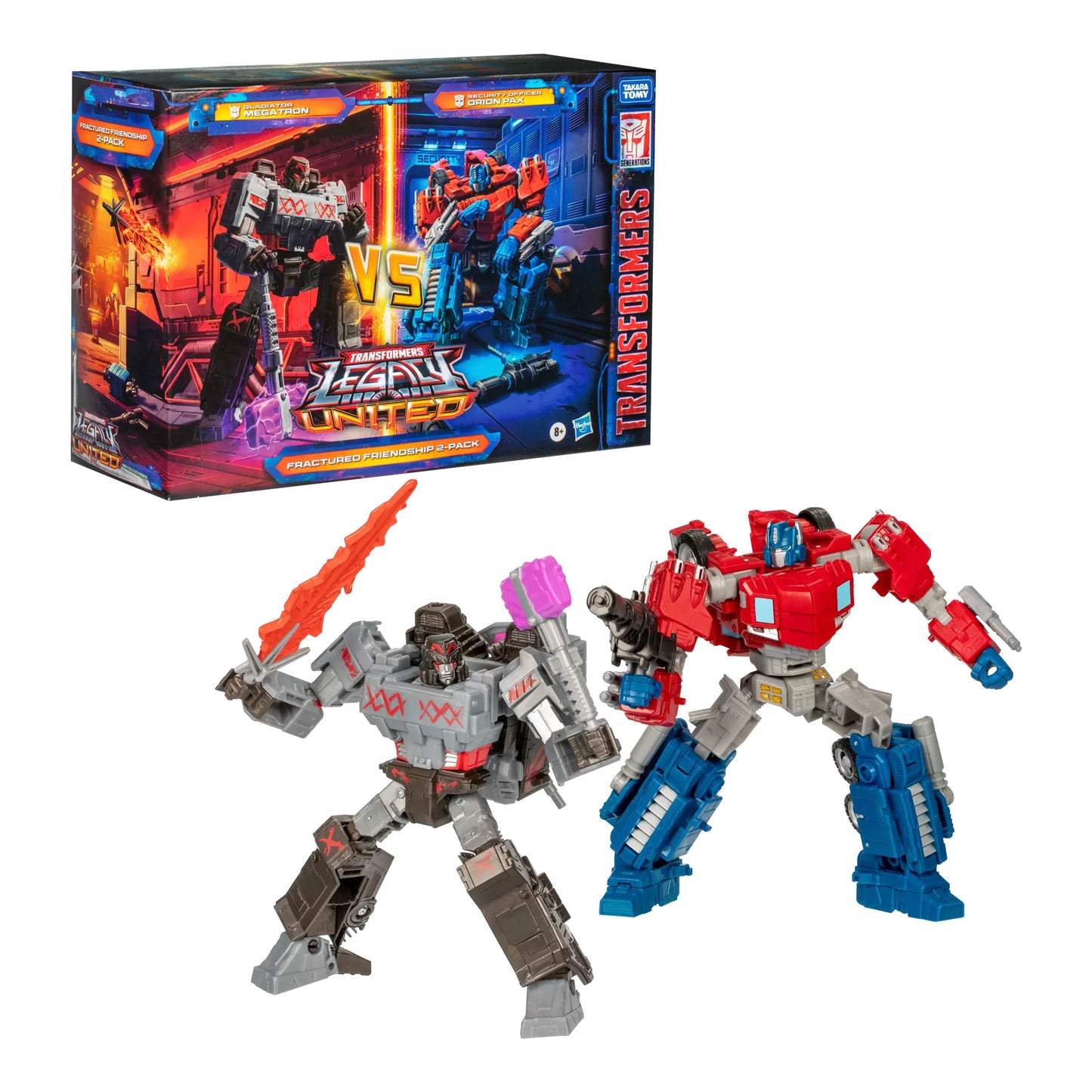 Hasbro Transformers Legacy United Voyager Class Fractured Friendship 2-Pack