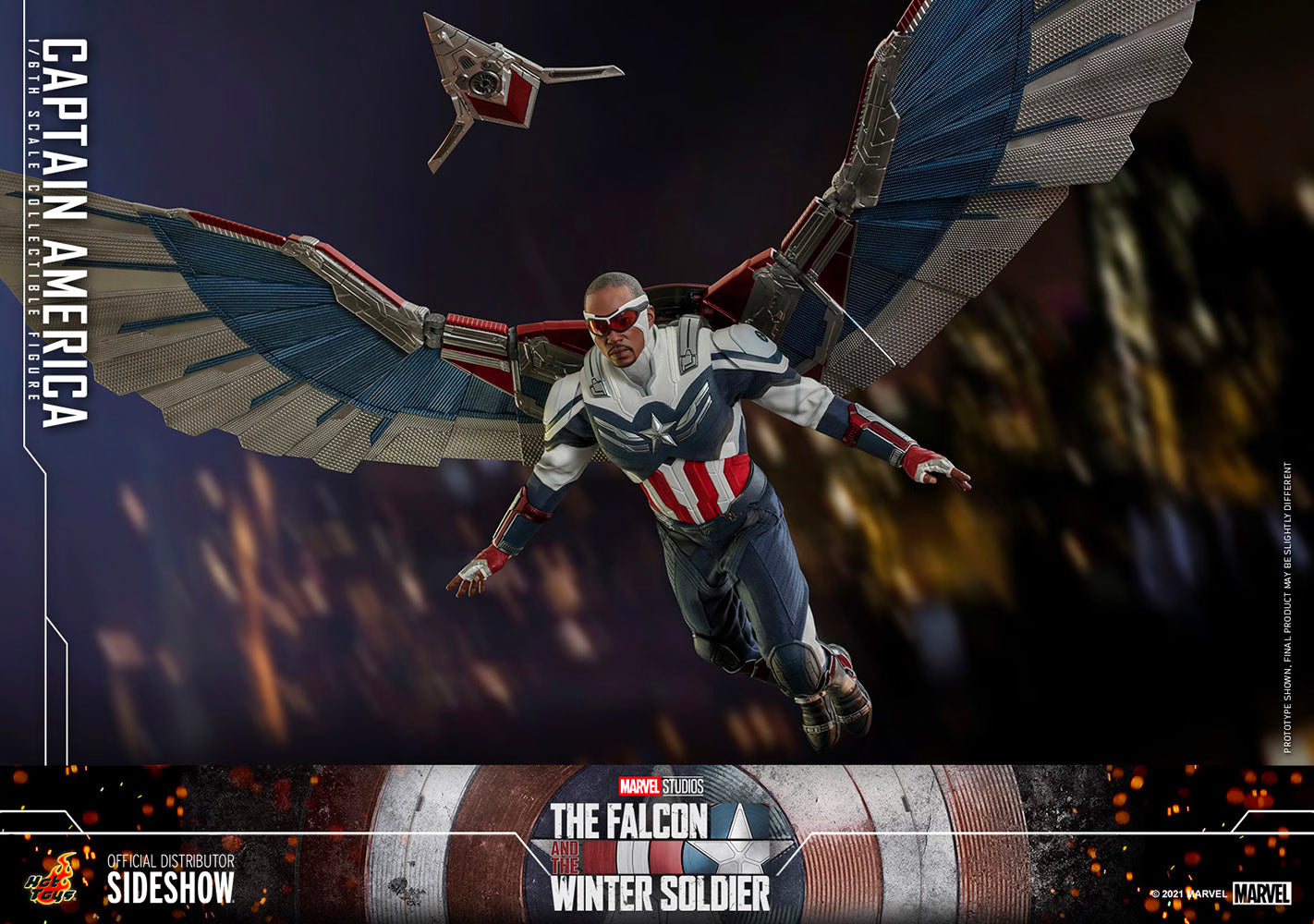 Hot Toys x Sideshow Collectibles: Marvel - Captain America Sixth Scale Figure