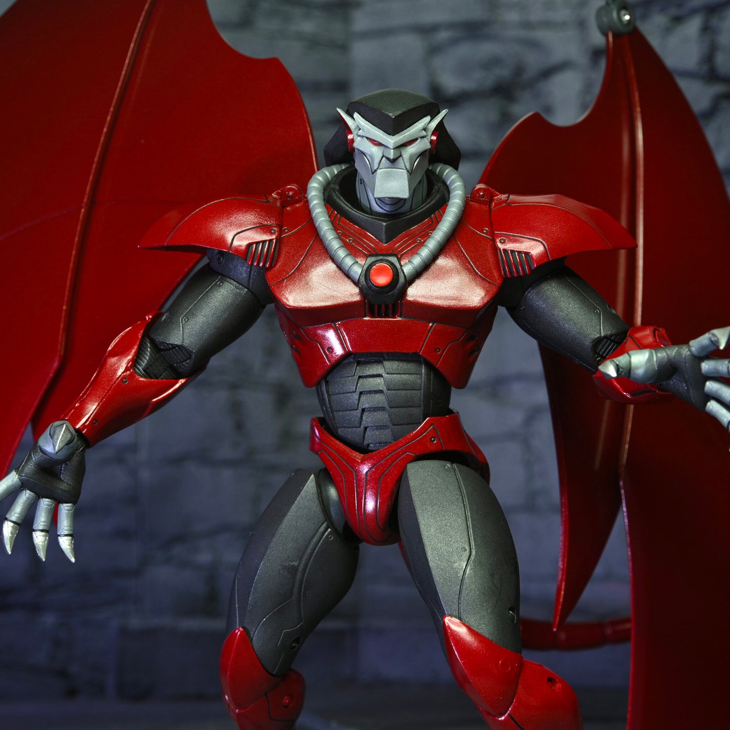 NECA: Gargoyles - Ultimate Armored David Xanatos 7" Tall Action Figure