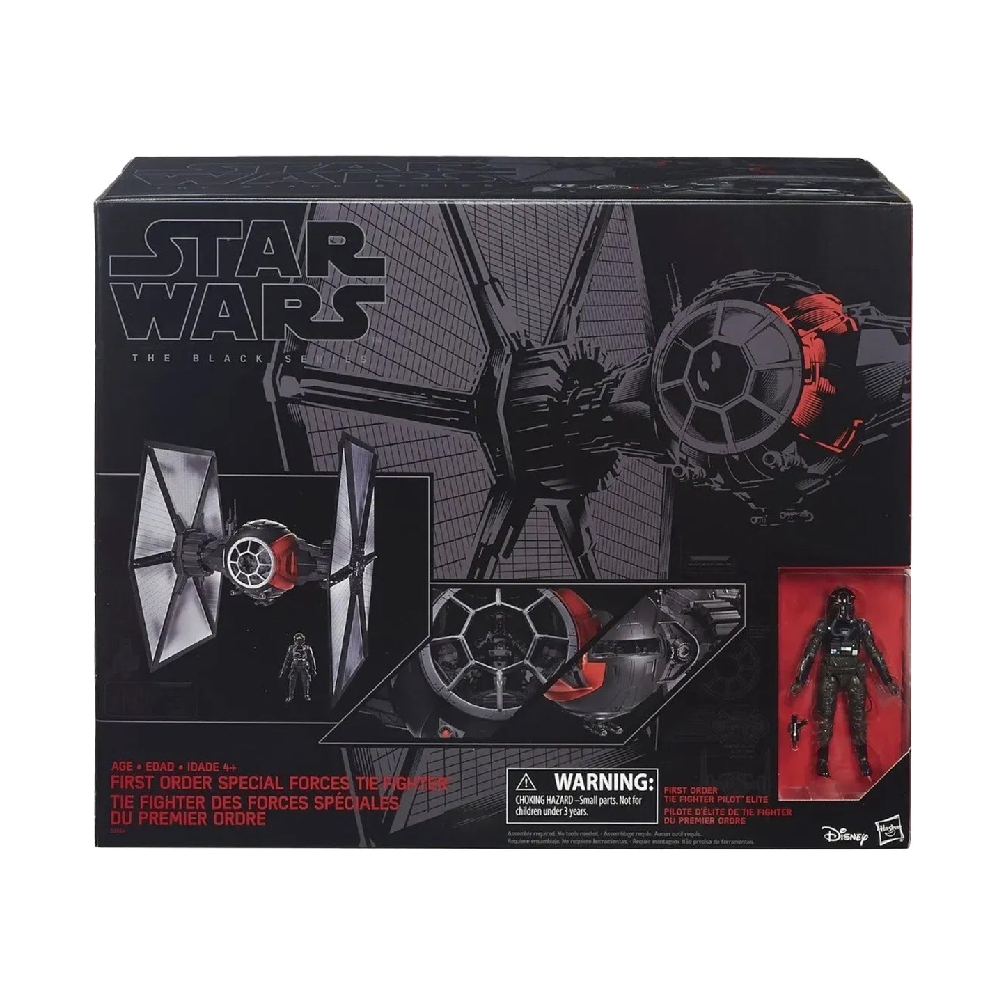 Star Wars The Black Series First Order Special Forces Tie Fighter