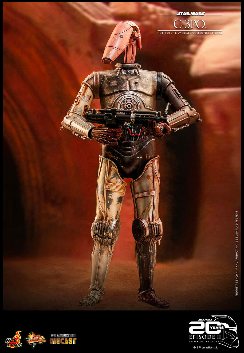 Hot Toys: Star Wars - C-3PO Sixth Scale Figure