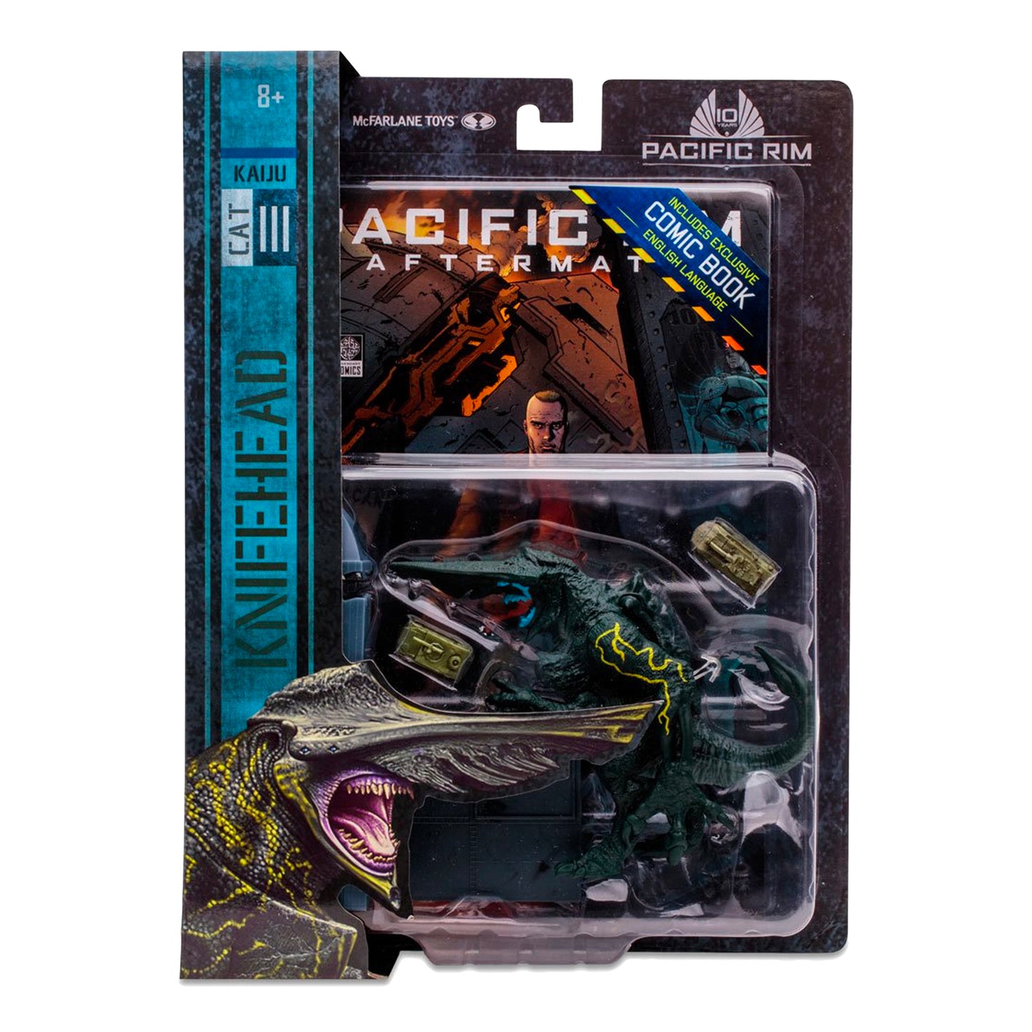 McFarlane Toys: Pacific Rim - Kaiju Wave 1 Knifehead 4" Tall Action Figure with Comic Book