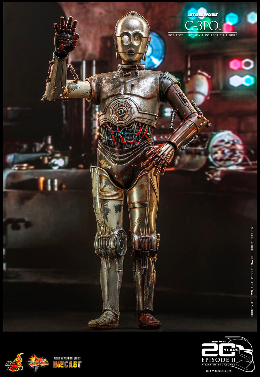 Hot Toys: Star Wars - C-3PO Sixth Scale Figure