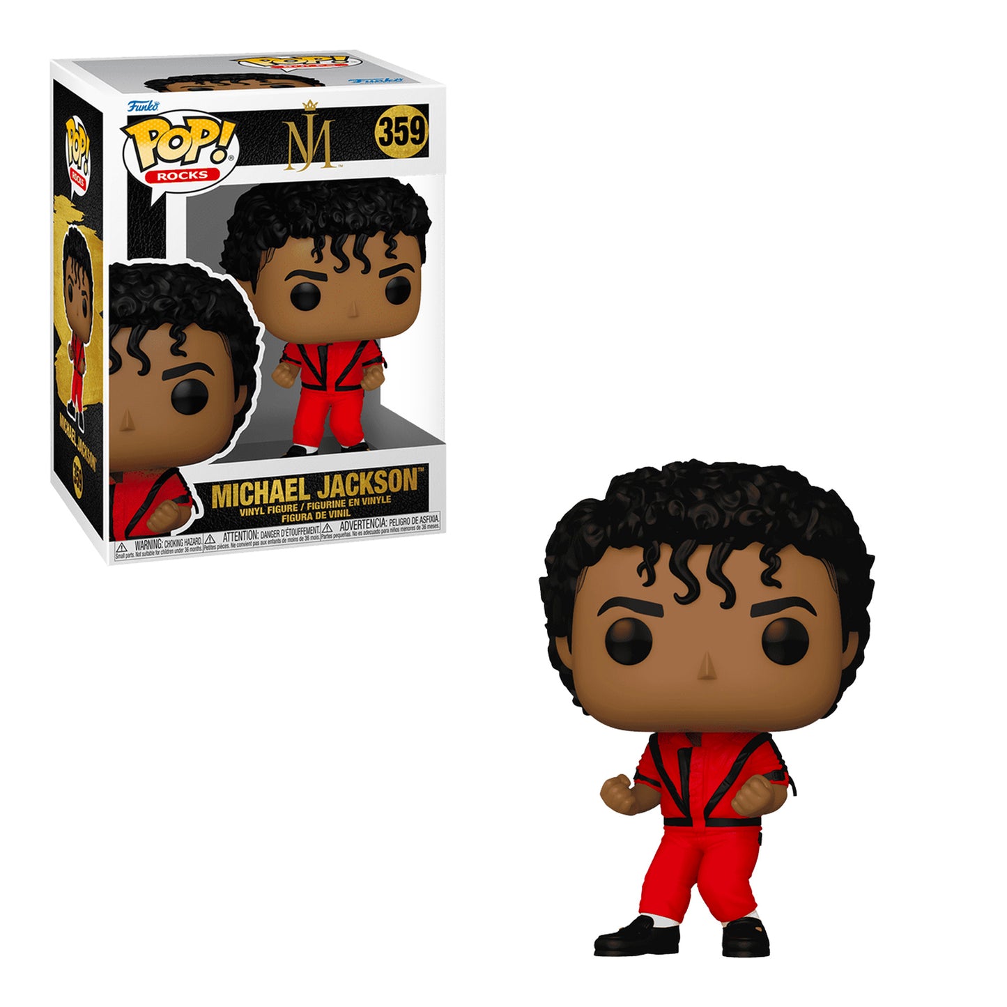 Funko Pop! Rocks: Michael Jackson (Thriller) #359