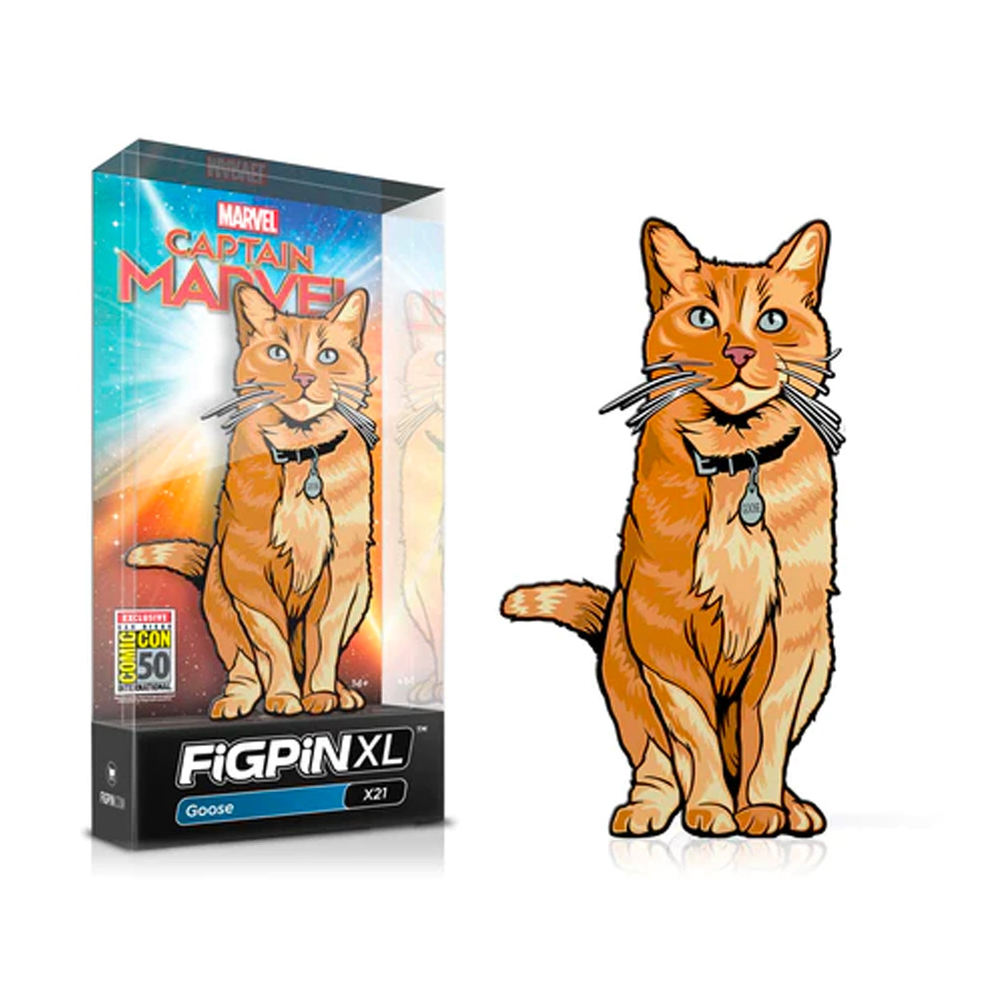 FiGPiN: Captain Marvel - Goose #X21 XL SDCC 2019 Exclusive