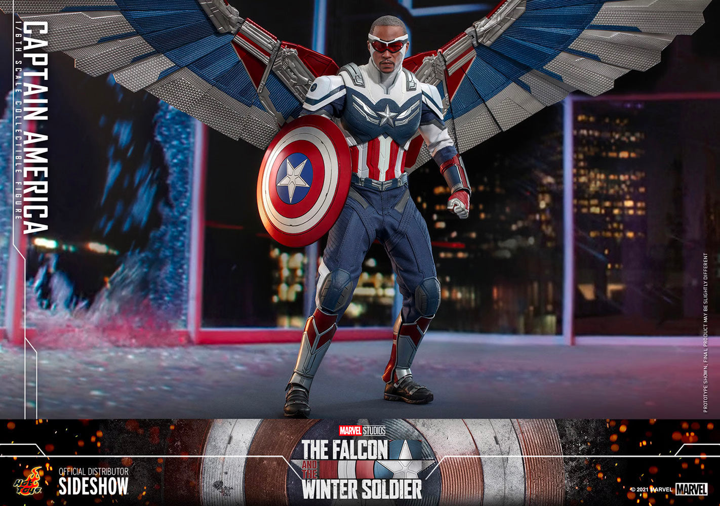 Hot Toys x Sideshow Collectibles: Marvel - Captain America Sixth Scale Figure