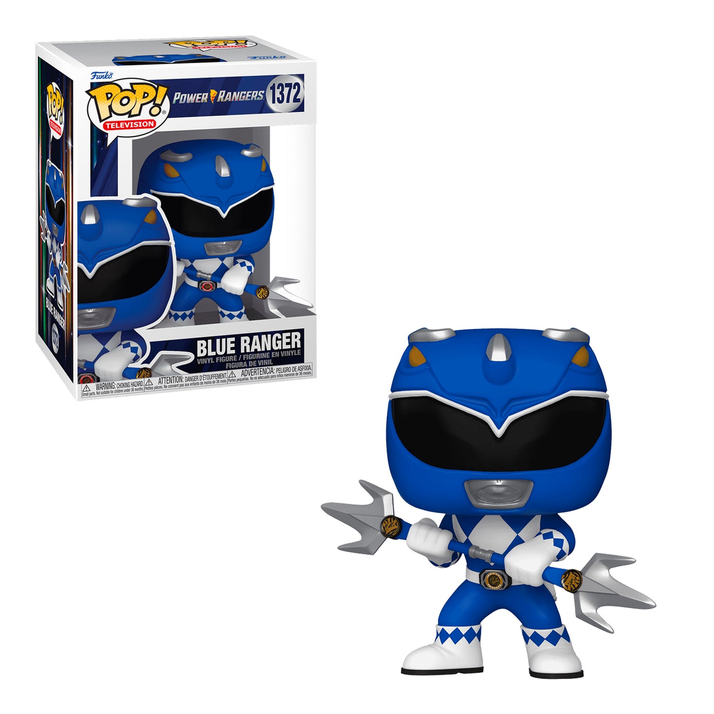 Funko Pop! Television: Power Rangers - Blue Ranger #1372