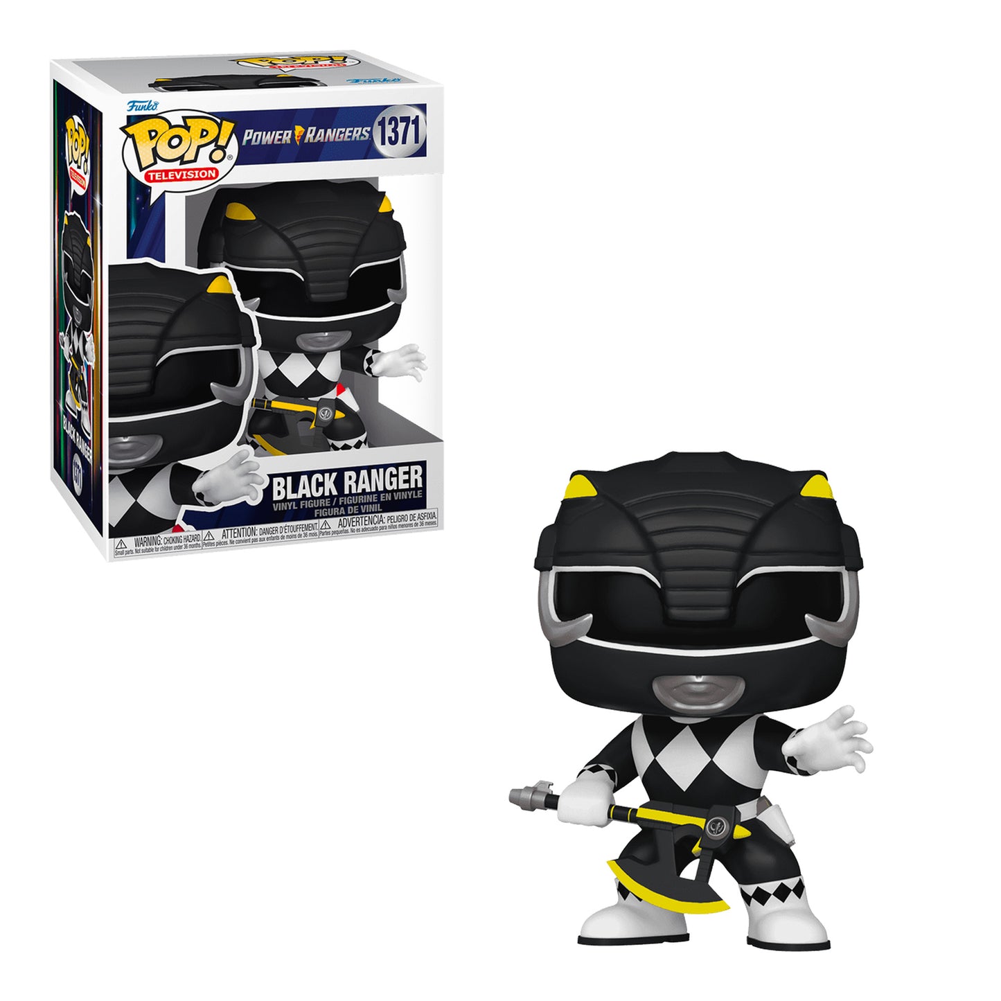 Funko Pop! Television: Power Rangers - Black Ranger #1371