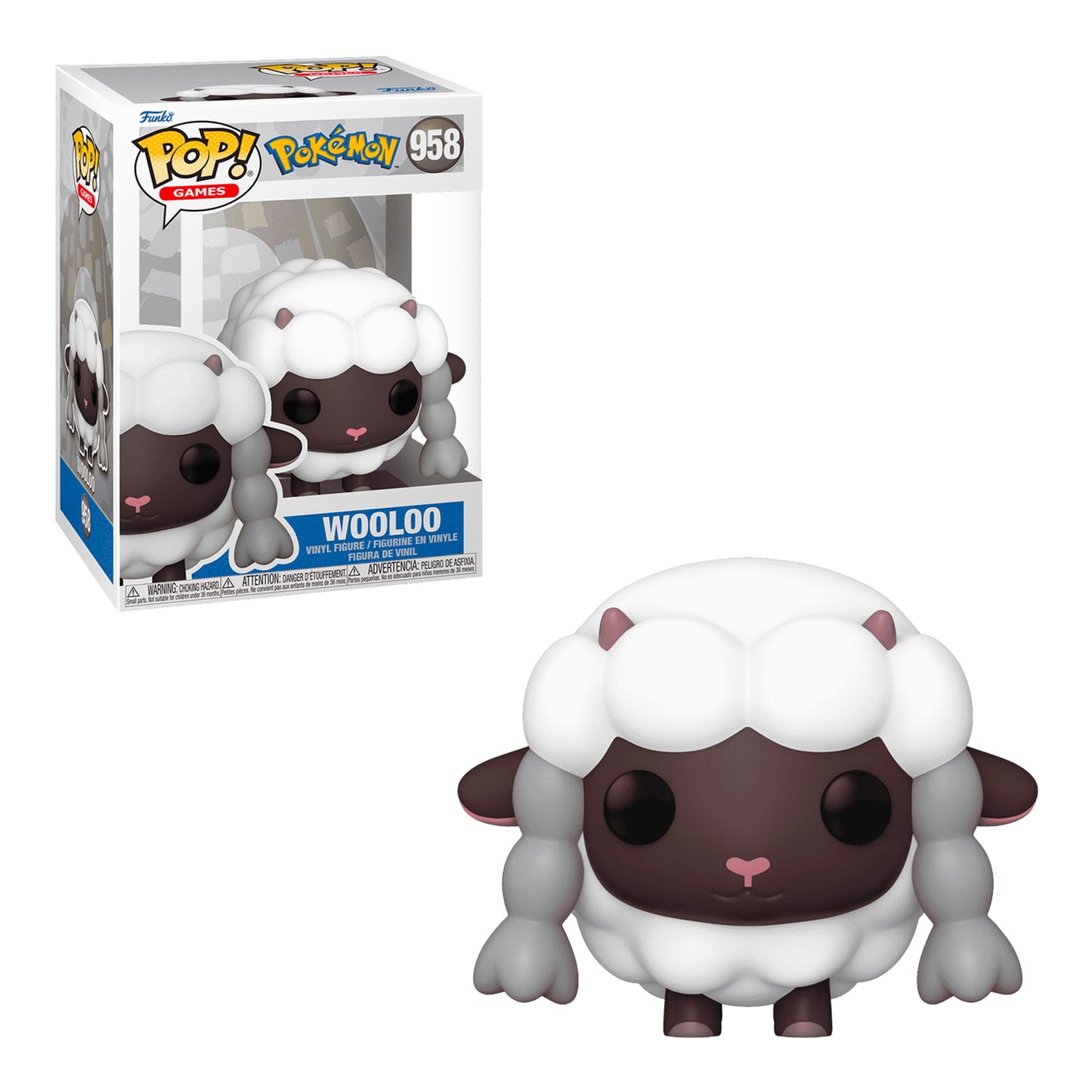 Funko Pop! Games: Pokemon - Wooloo #958