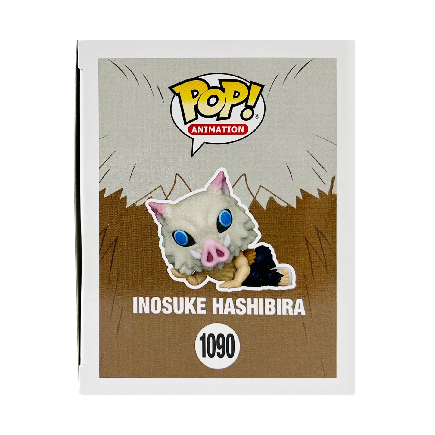 Funko Pop! Inosuke White Signed by Bryce Papenbrook