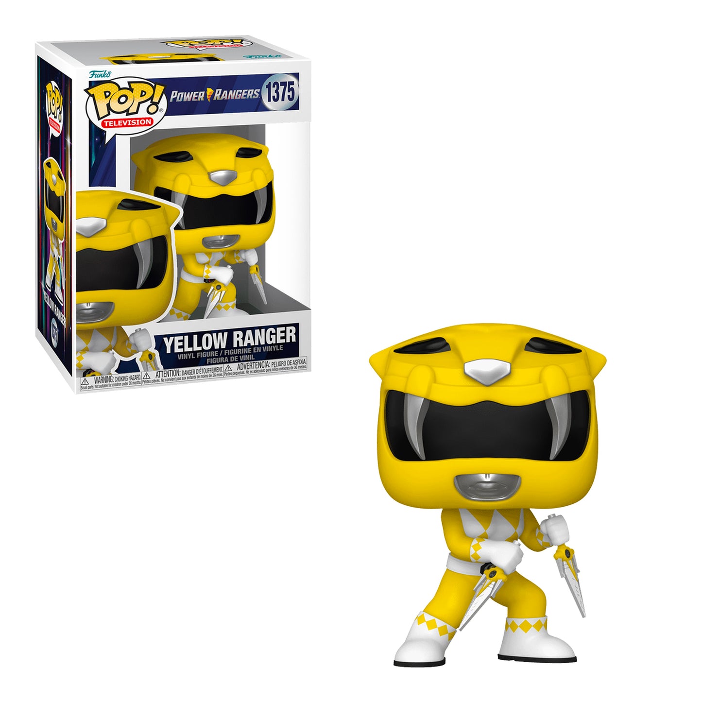 Funko Pop! Television: Power Rangers - Yellow Ranger #1375