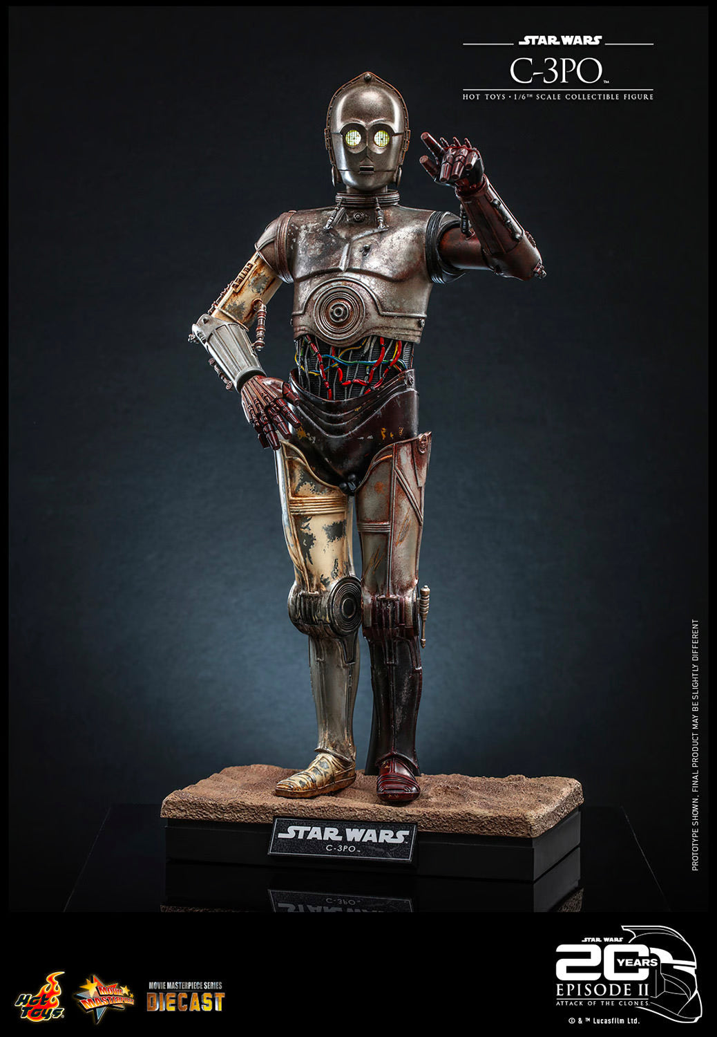 Hot Toys: Star Wars - C-3PO Sixth Scale Figure