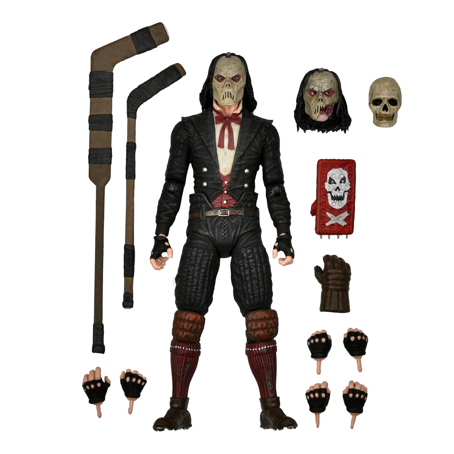 NECA: Universal Monsters x TMNT - Ultimate Casey as The Phantom 7" Tall Action Figure