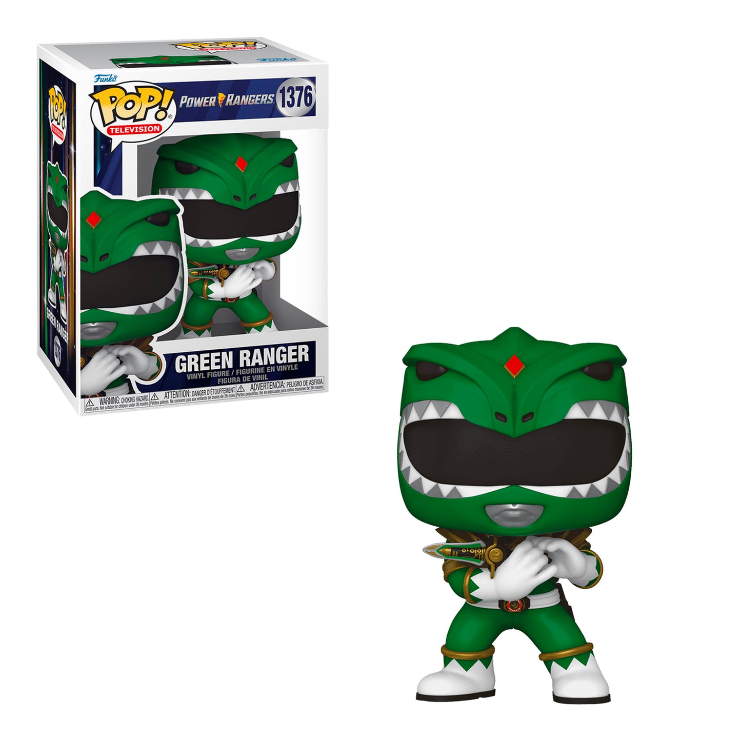 Funko Pop! Television: Power Rangers - Green Ranger #1376