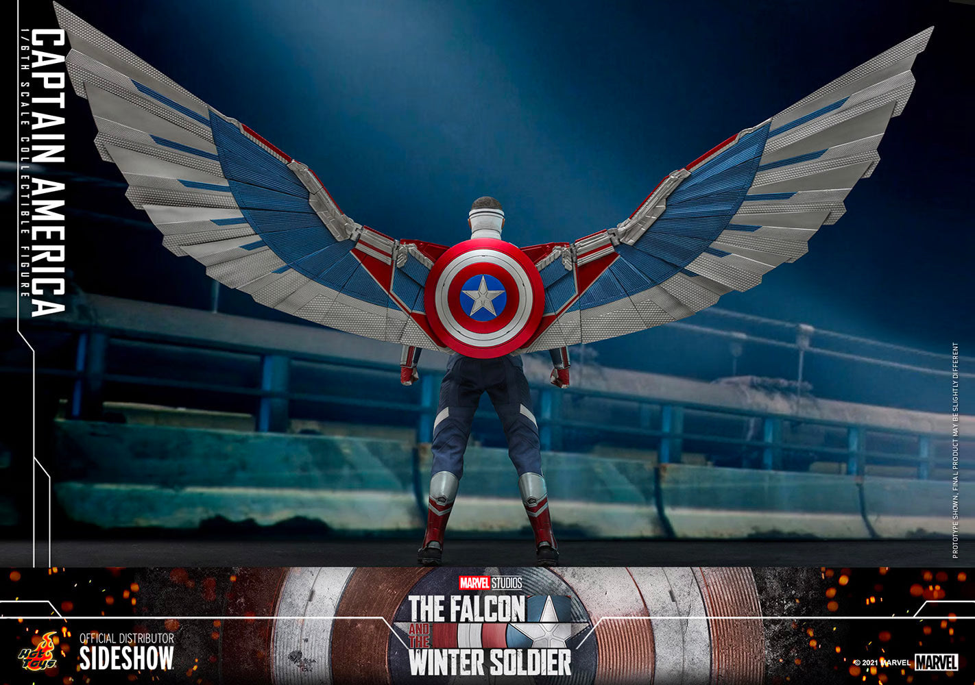 Hot Toys x Sideshow Collectibles: Marvel - Captain America Sixth Scale Figure