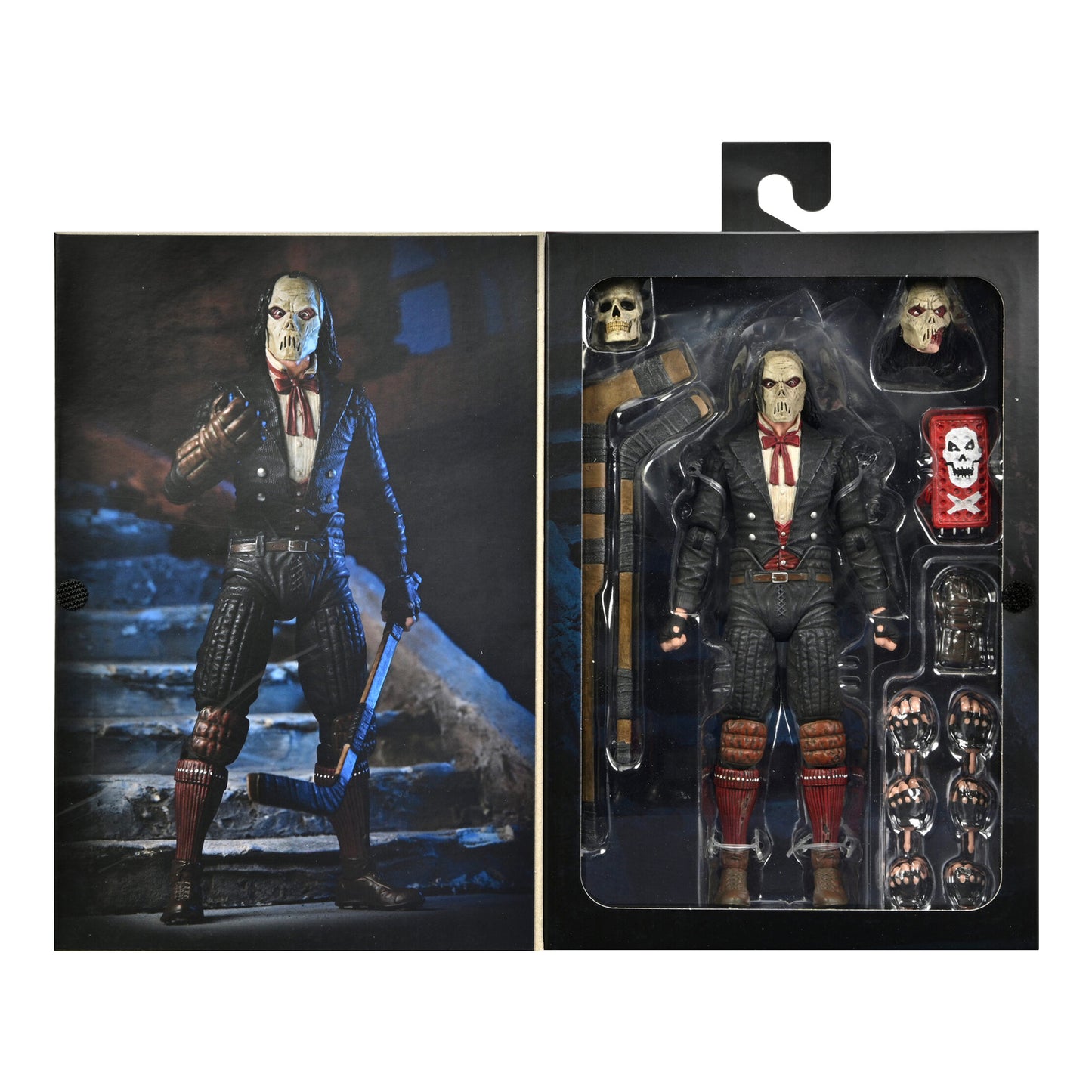 NECA: Universal Monsters x TMNT - Ultimate Casey as The Phantom 7" Tall Action Figure