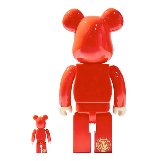 MEDICOM TOY: BE@RBRICK - Shepard Fairey DCON 2023 Make Art Not War 100% & 400%