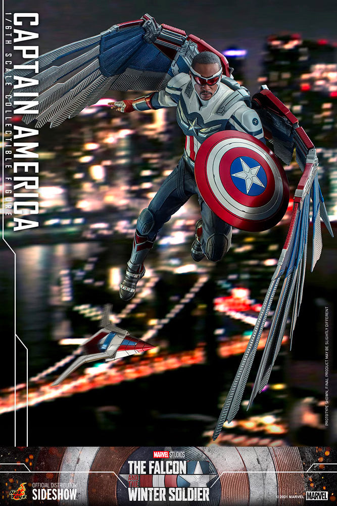 Hot Toys x Sideshow Collectibles: Marvel - Captain America Sixth Scale Figure