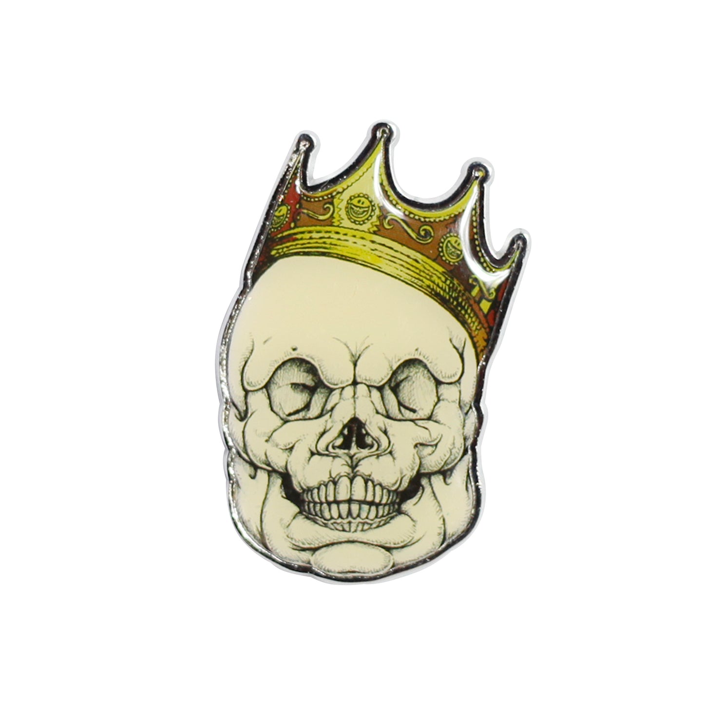 Ron English - Biggie Crown Enamel Pin