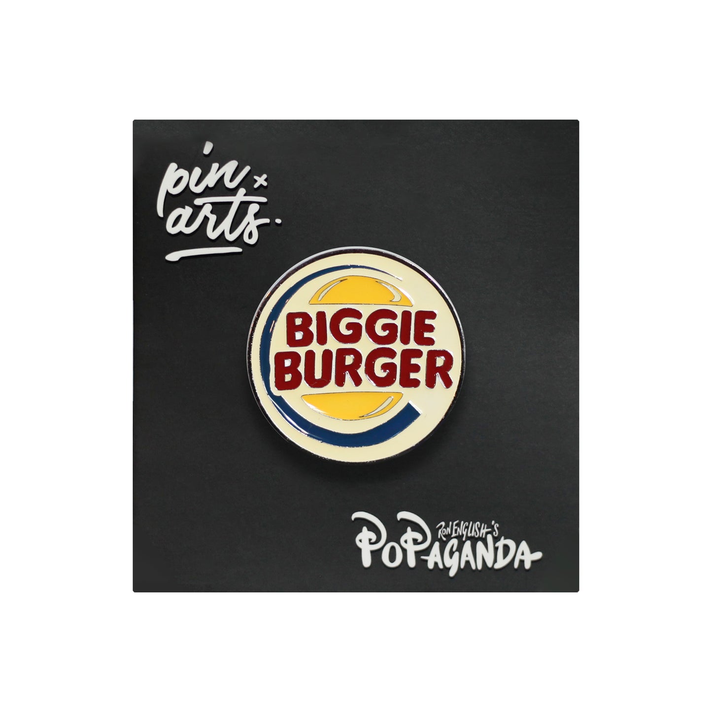 Ron English - Biggie Burger Enamel Pin