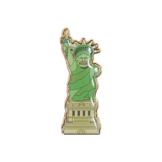 Ron English - Liberty Grin Enamel Pin