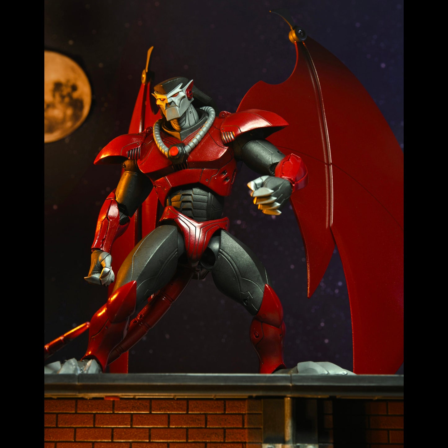 NECA: Gargoyles - Ultimate Armored David Xanatos 7" Tall Action Figure