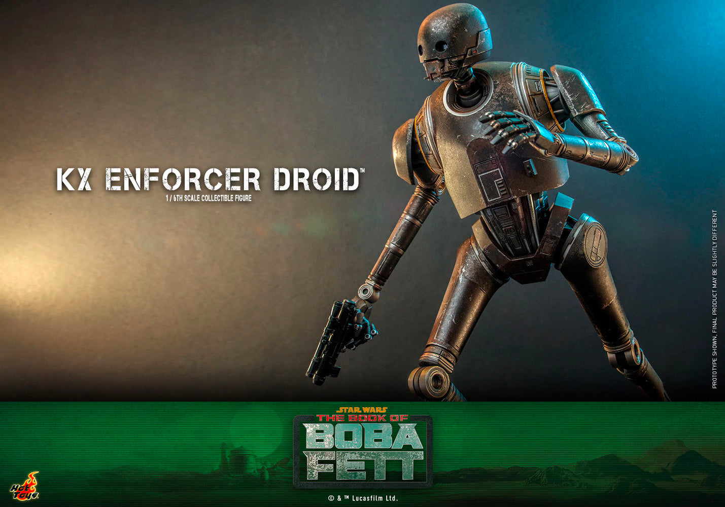 Hot Toys x Sideshow Collectibles: Star Wars - KX Enforcer Droid Sixth Scale Figure