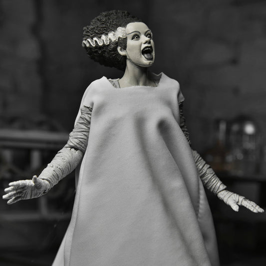 NECA: Universal Monsters - Ultimate Bride of Frankenstein (B&W) 7" Tall Action Figure