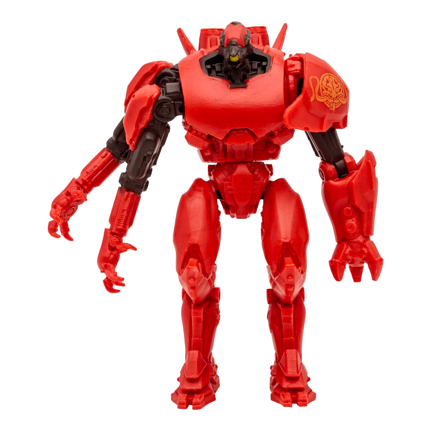 McFarlane Toys: Pacific Rim - Jaeger Wave 1 Crimson Typhoon 4" Tall Action Figure with Comic Book