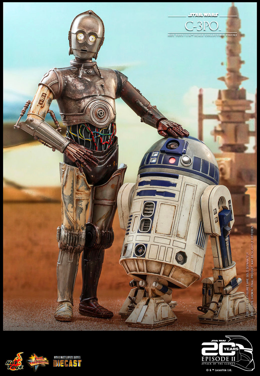 Hot Toys: Star Wars - C-3PO Sixth Scale Figure