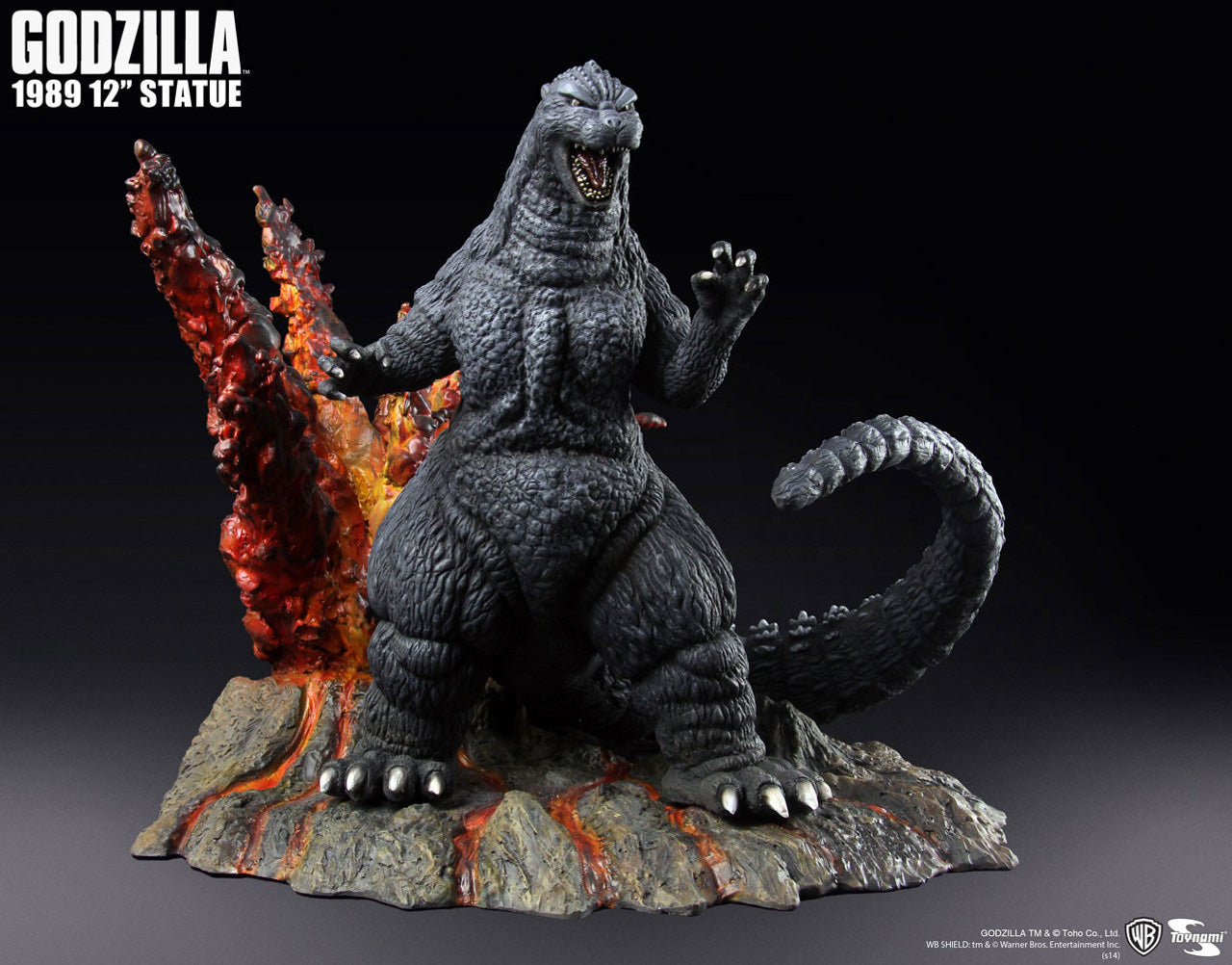 Toynami Godzilla 1989 Limited Edition Polystone Resin 12" Statue