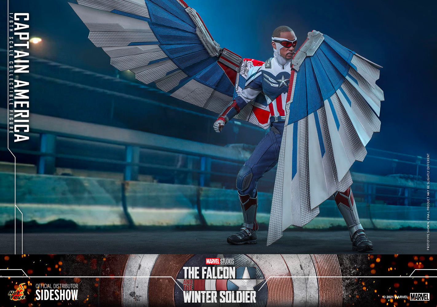 Hot Toys x Sideshow Collectibles: Marvel - Captain America Sixth Scale Figure