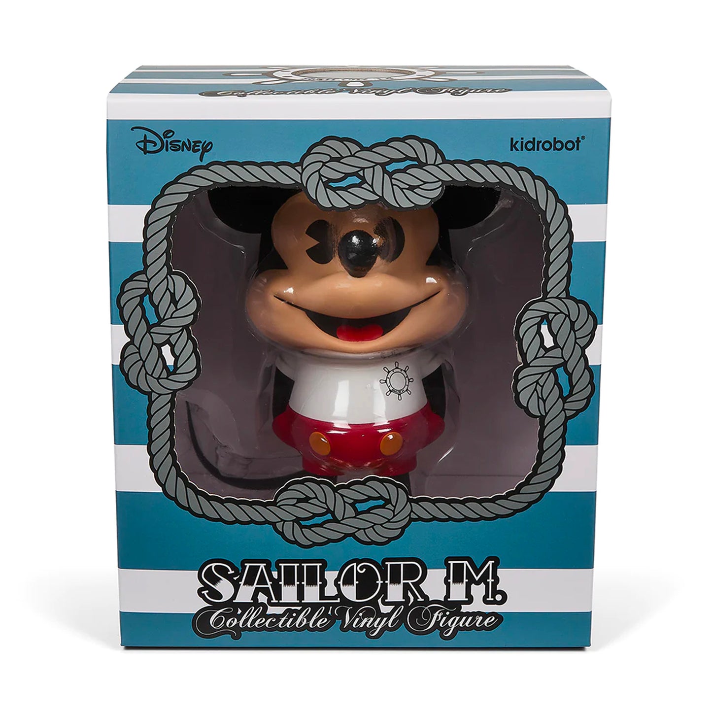 Kidrobot x PASA - Mickey Mouse "SAILOR M" 8" Tall Vinyl Figure