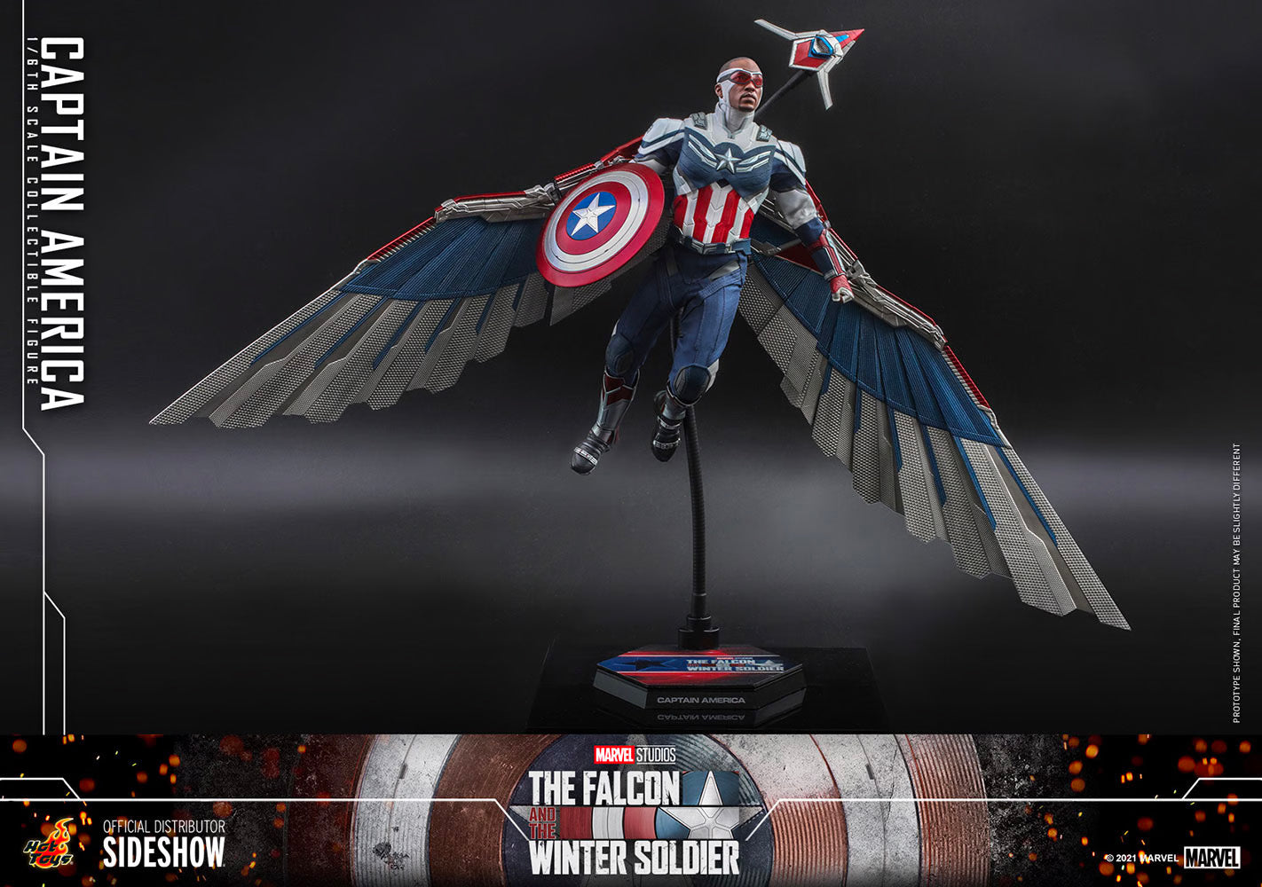 Hot Toys x Sideshow Collectibles: Marvel - Captain America Sixth Scale Figure