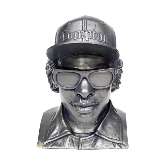 RYCA (Ryan Callanan): Hip Hop Legends - Easy-E Statue Silver 1/1 Limited Edition (Light Damage)