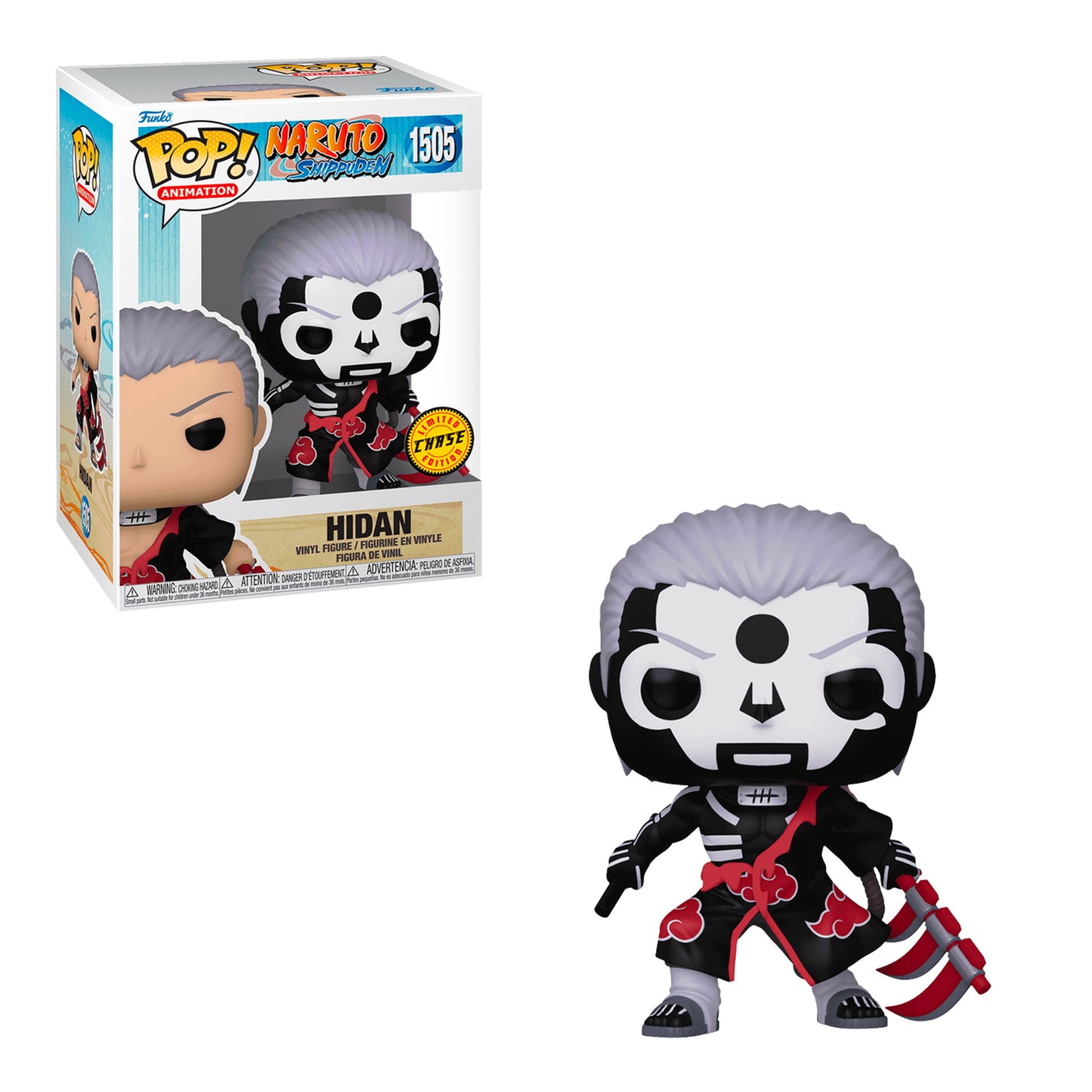 Funko Pop! Animation: Naruto Shippuden - Hidan #1505 (1 in 6 Chance of Chase)