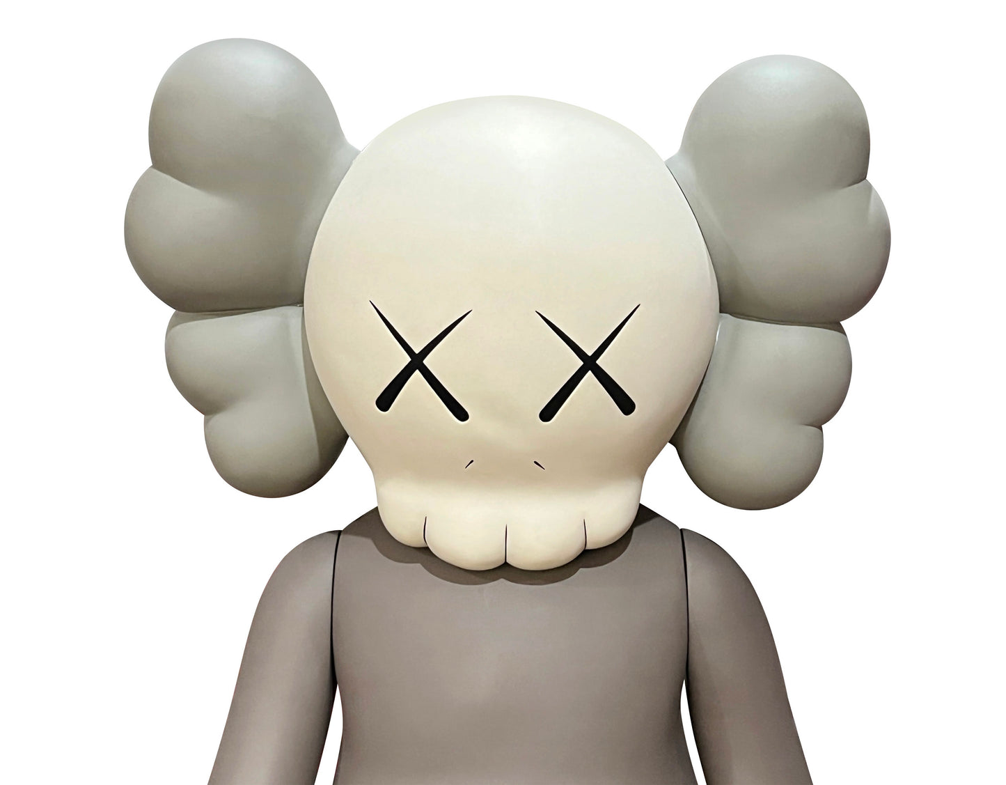 KAWS - Regular Companion Brown 4 Foot Statue, 2007