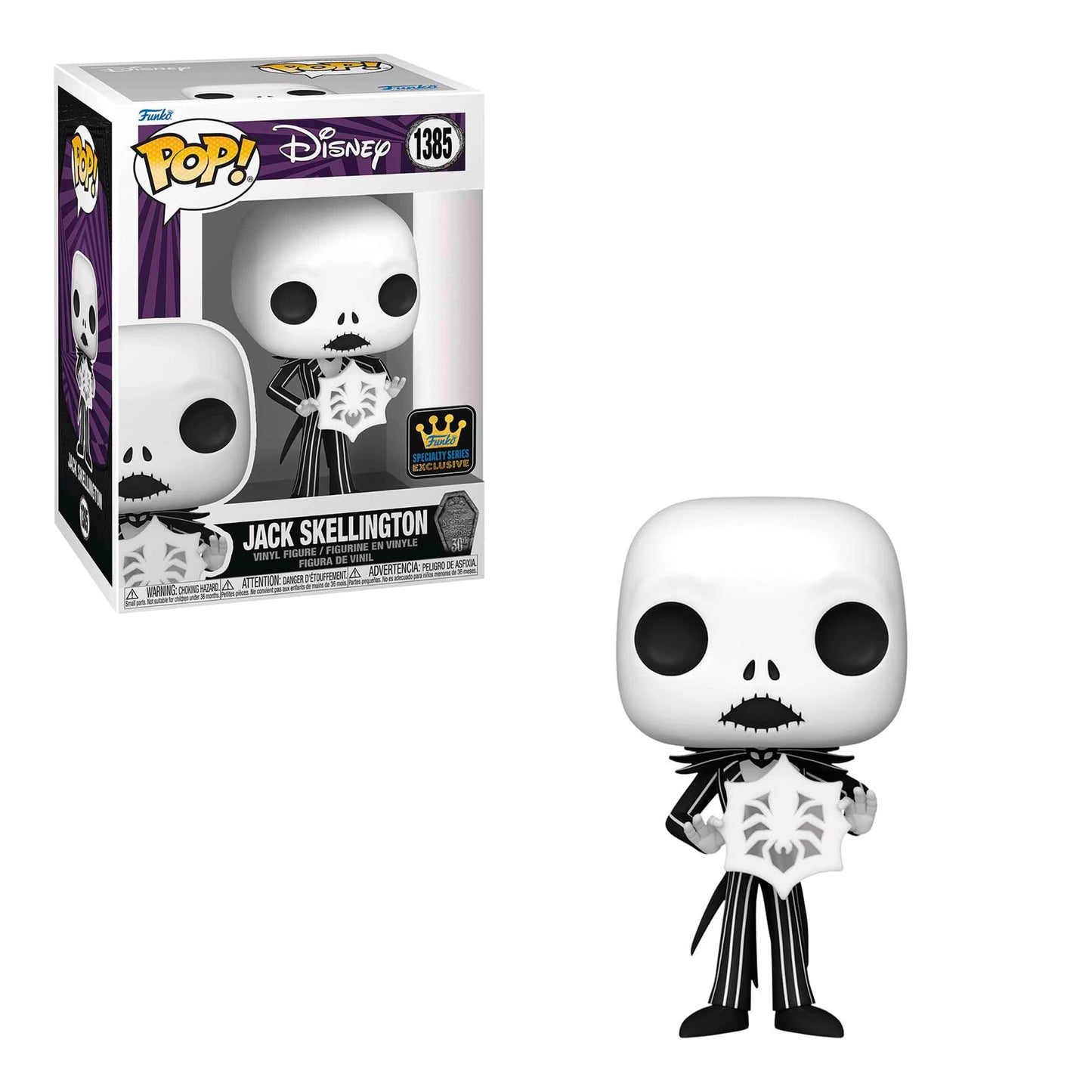 Funko Pop! Disney: Nightmare Before Christmas - Jack Skellington #1385 Specialty Series