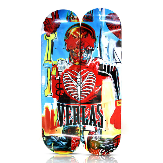 Ron English - Popaganda Everlast Boxing Brain Skateboard Deck Set of 2