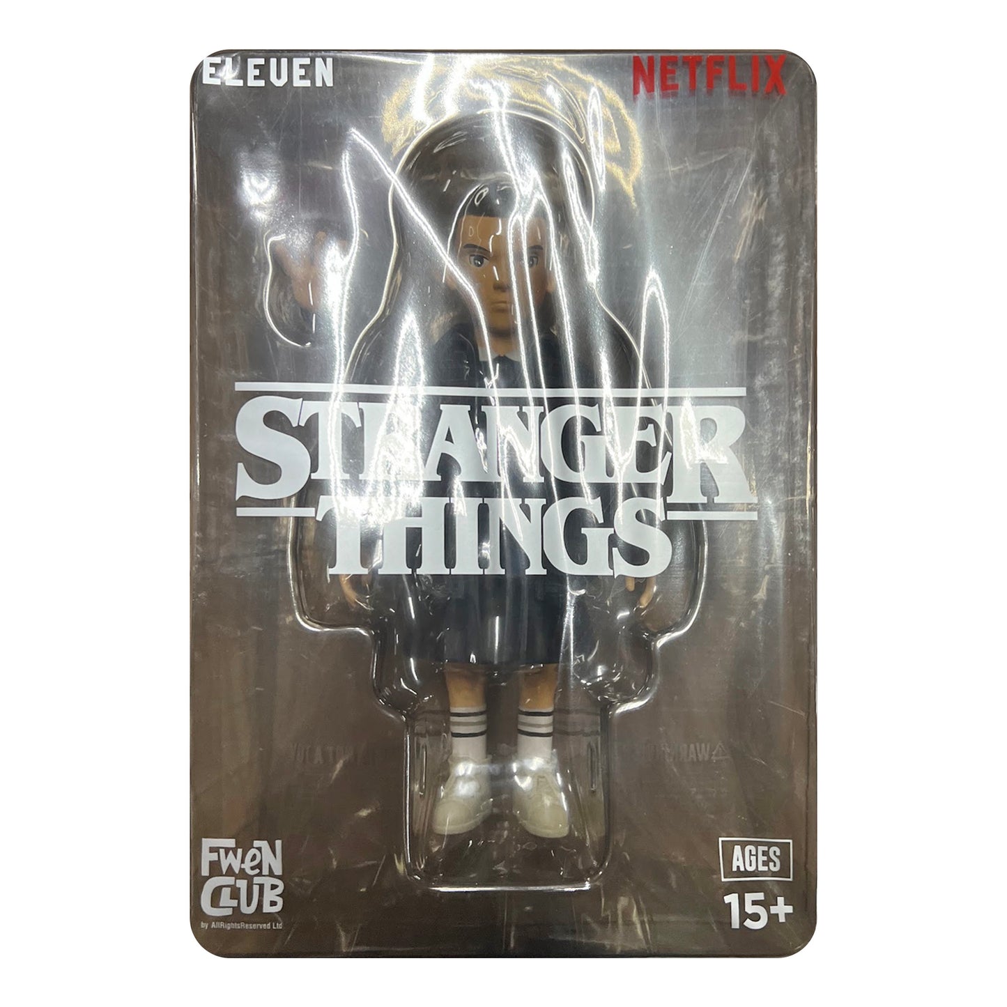 Futura Laboratories x Stranger Things - FRIENDS DON’T LIE Black 9.5" Tall Vinyl Figure